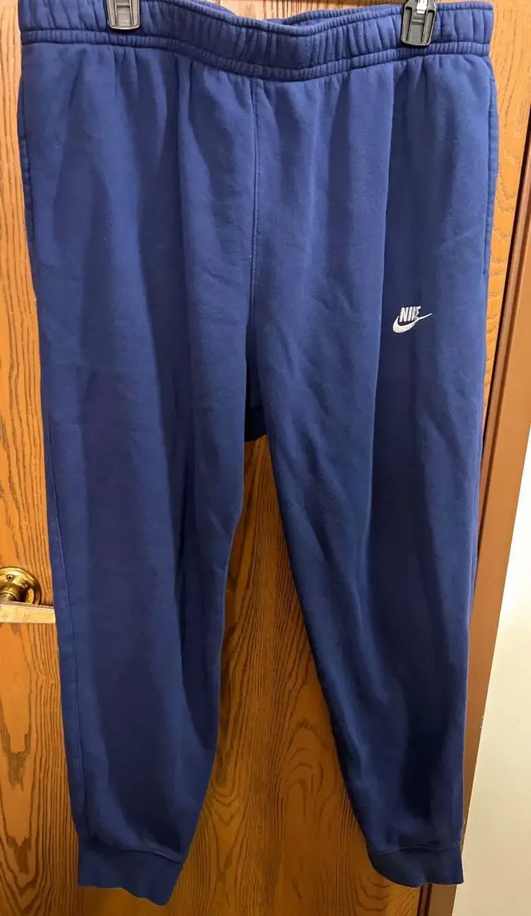 Nike Sportswear Club Fleece Men's Navy Blue Sweatpants Joggers XXL